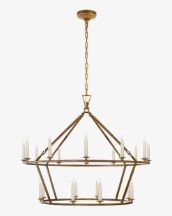 Darlana Two-Tiered Ring Chandelier|Visual Comfort & Co. Signature