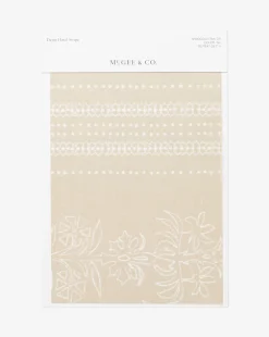 Demi Floral Stripe Wallpaper Swatch|McGee & Co. Outlet