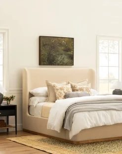 Denning Upholstered Bed|Makerspalm Online