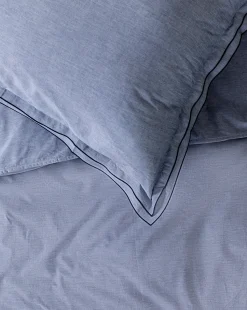 Devlin Chambray Duvet Cover & Sham Set|Lameirinho Industria Textil, S.A. Discount