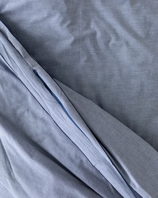Devlin Chambray Duvet Cover & Sham Set|Lameirinho Industria Textil, S.A. Discount