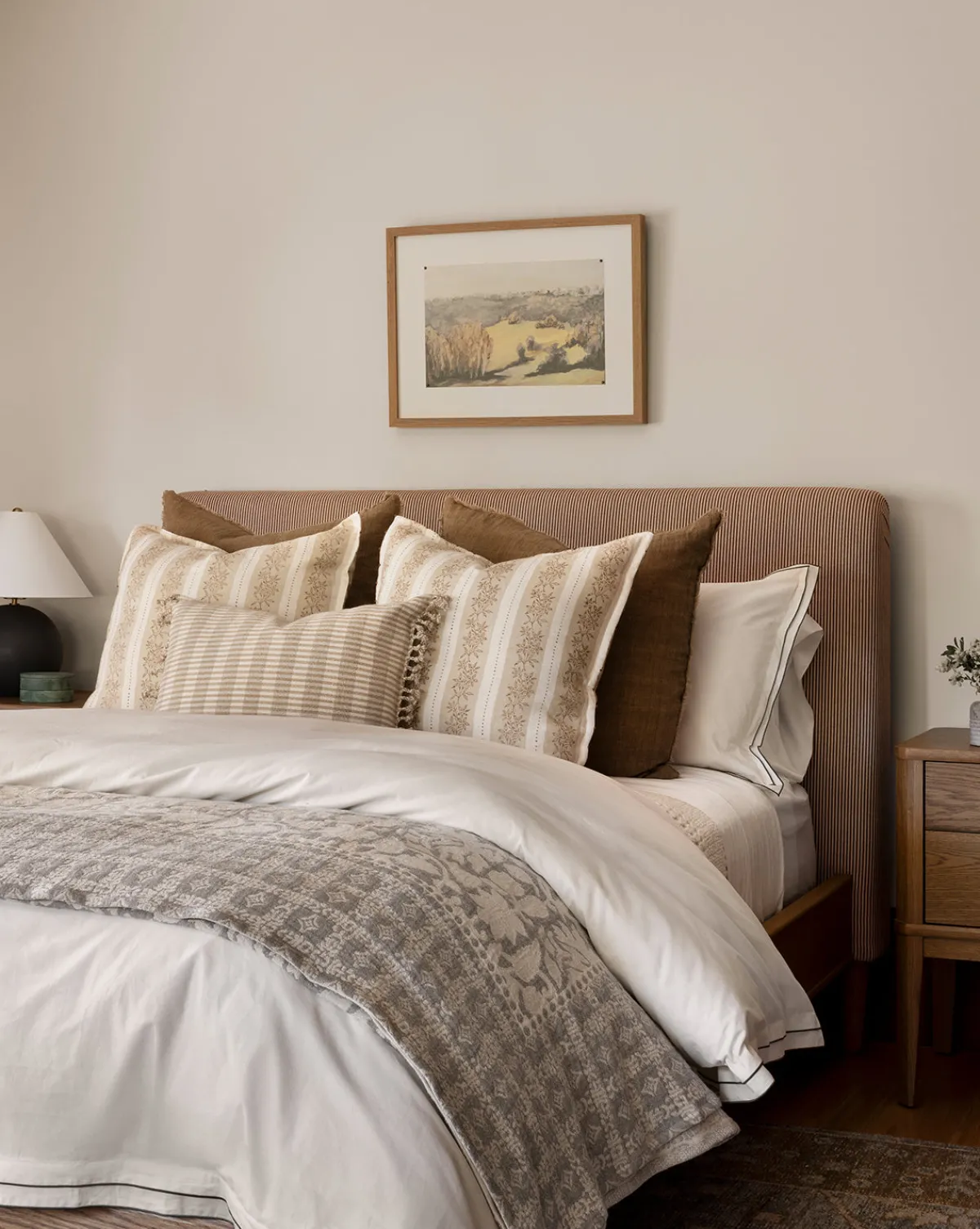 Devlin White Duvet Cover & Sham Set|Lameirinho Industria Textil, S.A. New