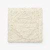 Diamond Braided Bleached Jute Rug Swatch|Palm Fiber Sale