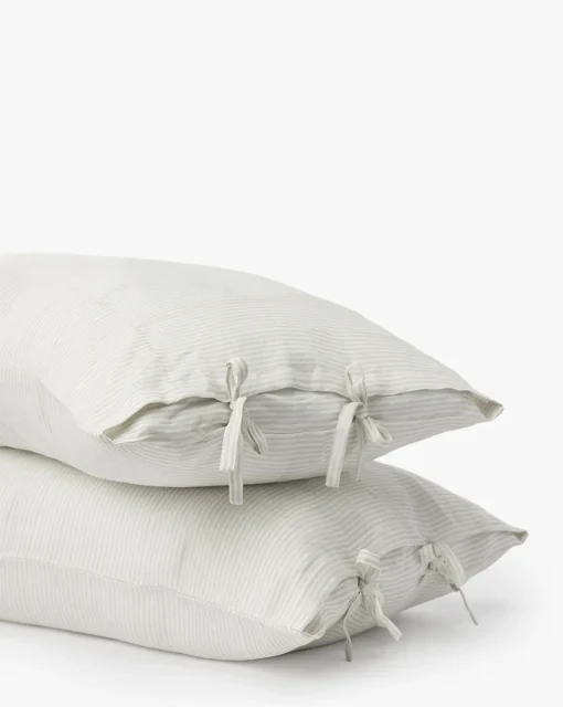 Easton Striped Shams (Set of 2)|Renuka Inc. Hot