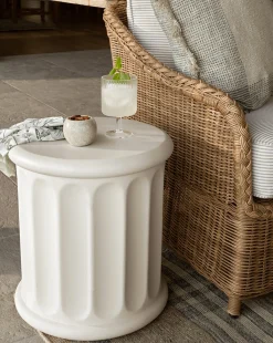 Ennis Marble Pinch Pot|Creative Co-op Outlet