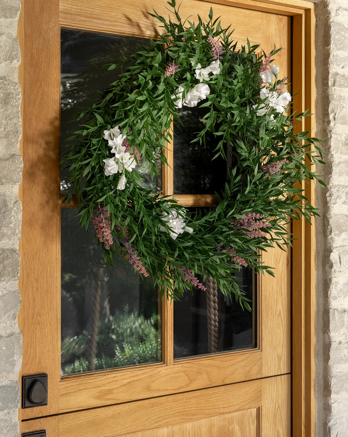 Faux Bamboo & Sweet Pea Wreath|UCP INTERNATIONAL COMPANY LIMITED New