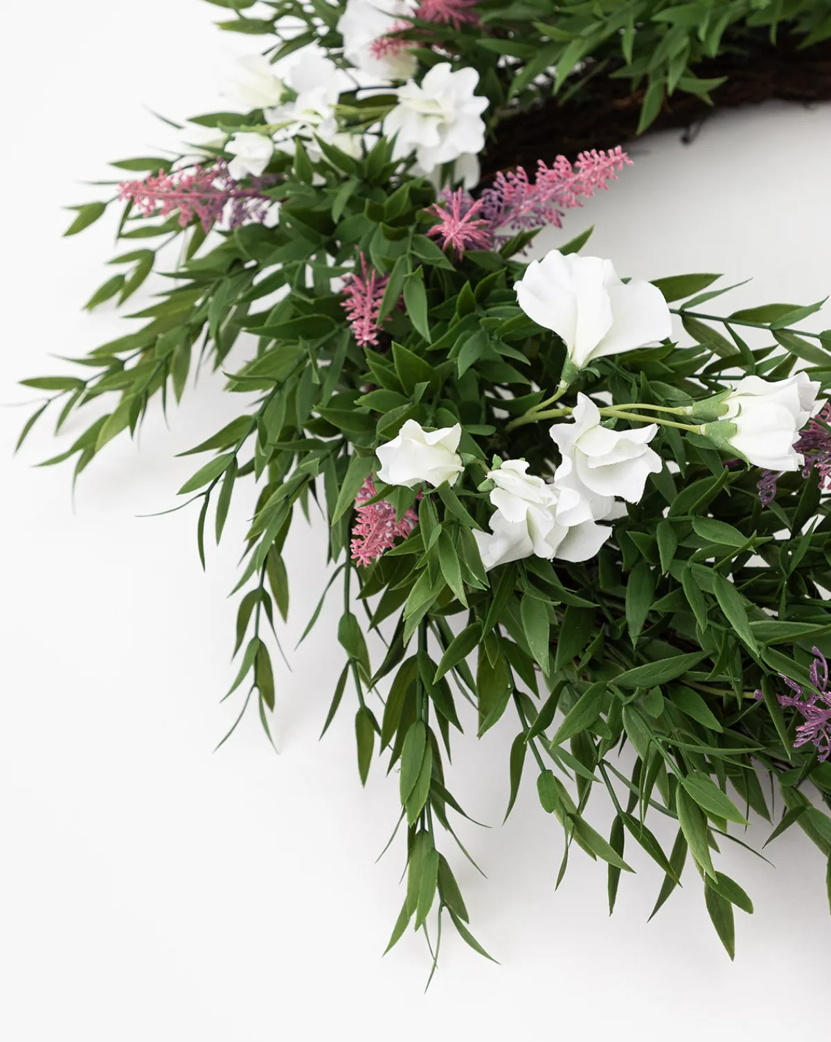 Faux Bamboo & Sweet Pea Wreath|UCP INTERNATIONAL COMPANY LIMITED New