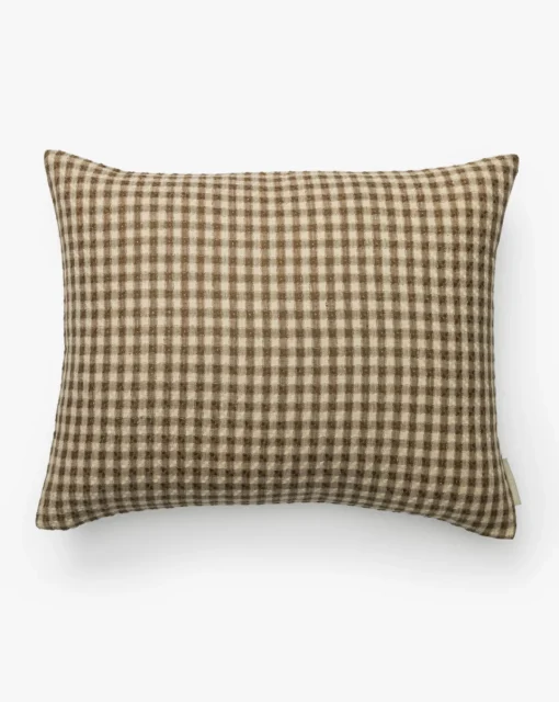 Finola Plaid Pillow Cover|Monsoon Impex