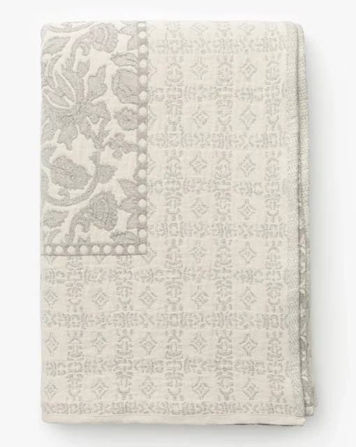 Floral Matelasse Coverlet|Raj Sale