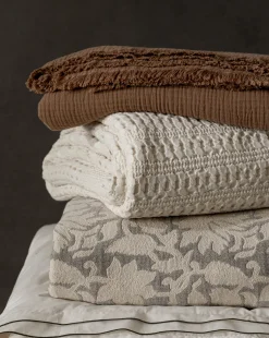 Floral Matelasse Coverlet|Raj Sale