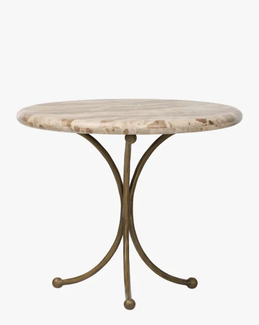 Fossil Marble End Table|Four Hands Online