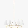Georgiana Pleated Chandelier|Makerspalm