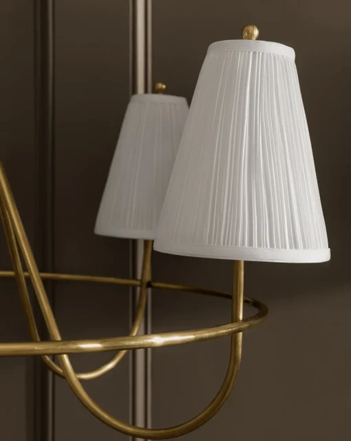 Georgiana Pleated Chandelier|Makerspalm