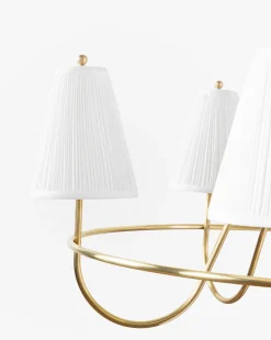 Georgiana Pleated Chandelier|Makerspalm