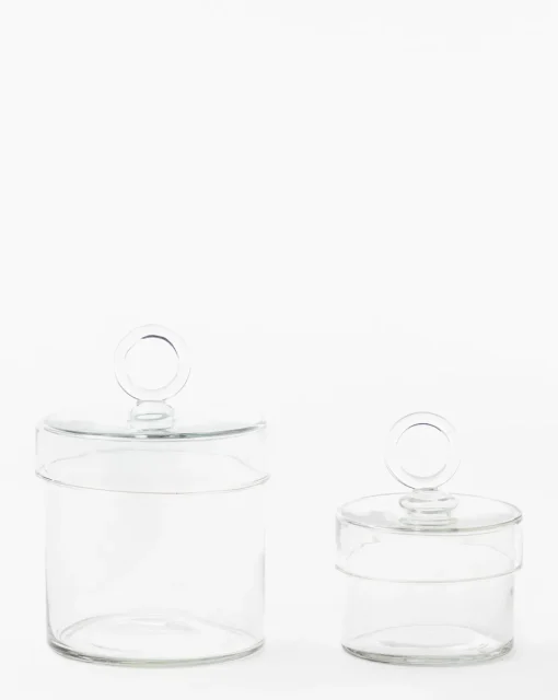 Glass Lidded Canister|Makerspalm Sale