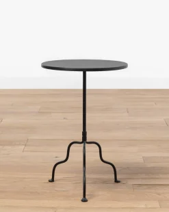 Goodrich Iron Side Table|Makerspalm