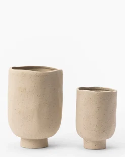 Gray Speckled Planter|BIDK Home New