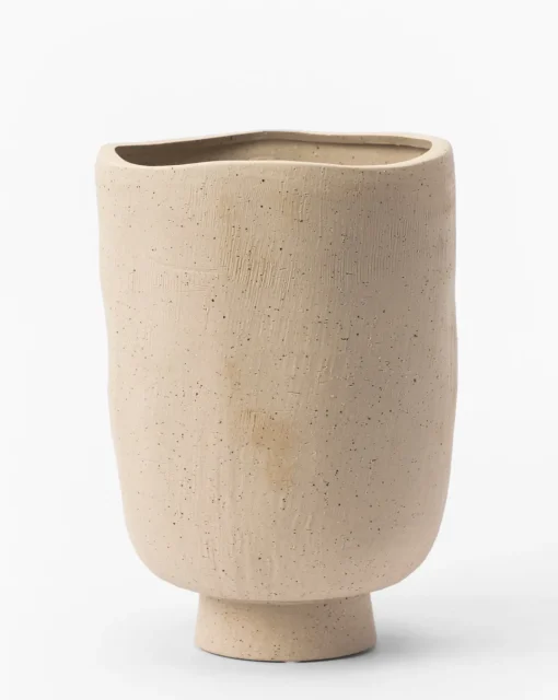 Gray Speckled Planter|BIDK Home New