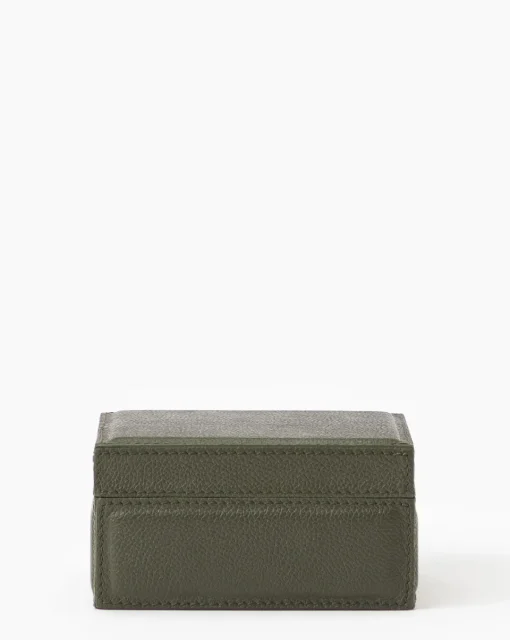 Green Leather Box|Pigeon & Poodle dba Made goods Best