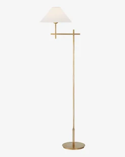Hackney Cordless Bridge Arm Floor Lamp|Visual Comfort & Co. Signature Discount