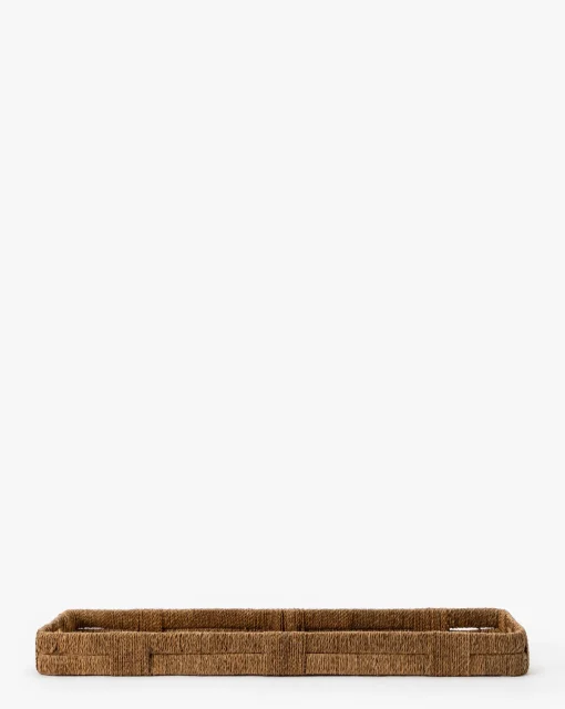 Hand-Woven Bankuan Tray|Creative Co-op