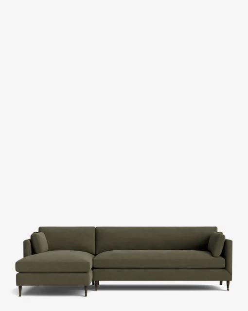 Haverford Upholstered Left Chaise Sectional 113"|Rowe Fine Furniture, Inc. Hot