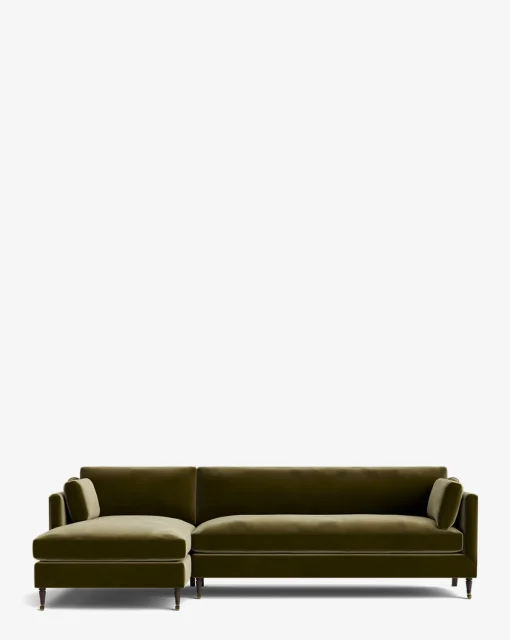 Haverford Upholstered Left Chaise Sectional 113"|Rowe Fine Furniture, Inc. Hot