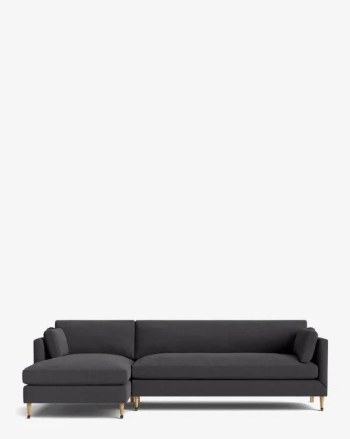 Haverford Upholstered Left Chaise Sectional 113"|Rowe Fine Furniture, Inc. Hot