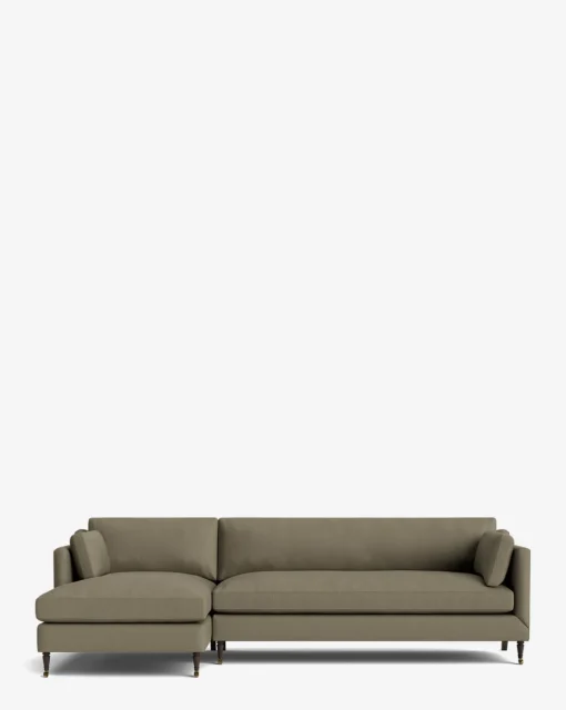 Haverford Upholstered Left Chaise Sectional 113"|Rowe Fine Furniture, Inc. Hot