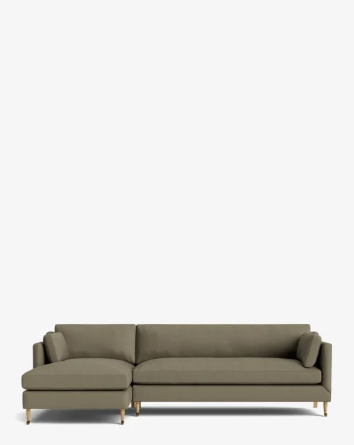 Haverford Upholstered Left Chaise Sectional 113"|Rowe Fine Furniture, Inc. Hot