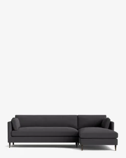Haverford Upholstered Right Chaise Sectional 113