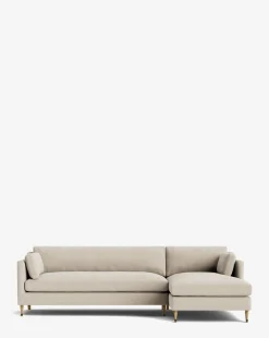 Haverford Upholstered Right Chaise Sectional 113