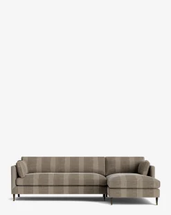 Haverford Upholstered Right Chaise Sectional 113