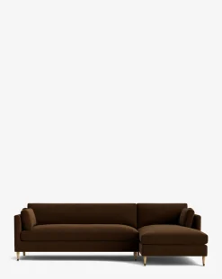 Haverford Upholstered Right Chaise Sectional 113