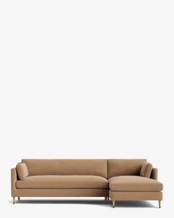 Haverford Upholstered Right Chaise Sectional 113