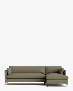 Haverford Upholstered Right Chaise Sectional 113