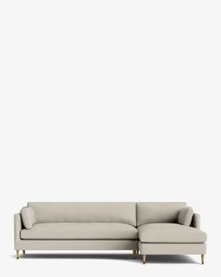 Haverford Upholstered Right Chaise Sectional 113