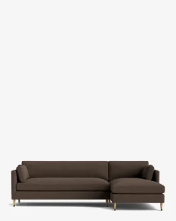 Haverford Upholstered Right Chaise Sectional 113