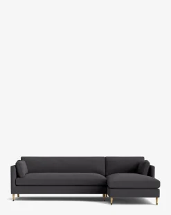 Haverford Upholstered Right Chaise Sectional 113