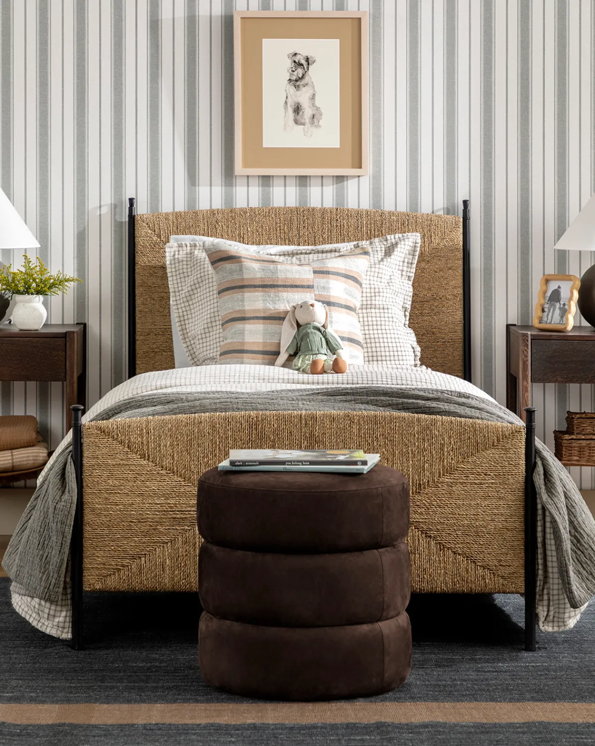 Hawes Stripe Wallpaper|Makerspalm Hot