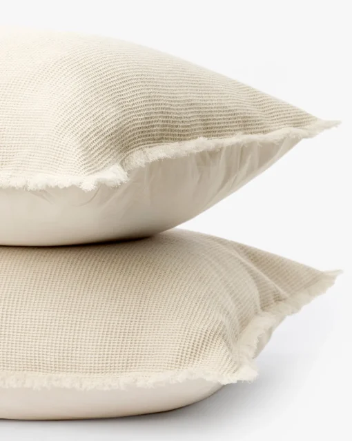 Helene Waffle Shams (Set of 2)|Narayan Industries Global Limited Hot