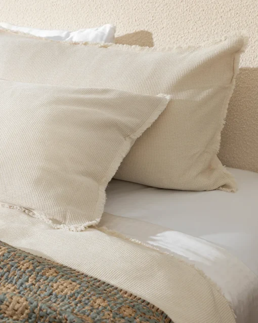 Helene Waffle Shams (Set of 2)|Narayan Industries Global Limited Hot