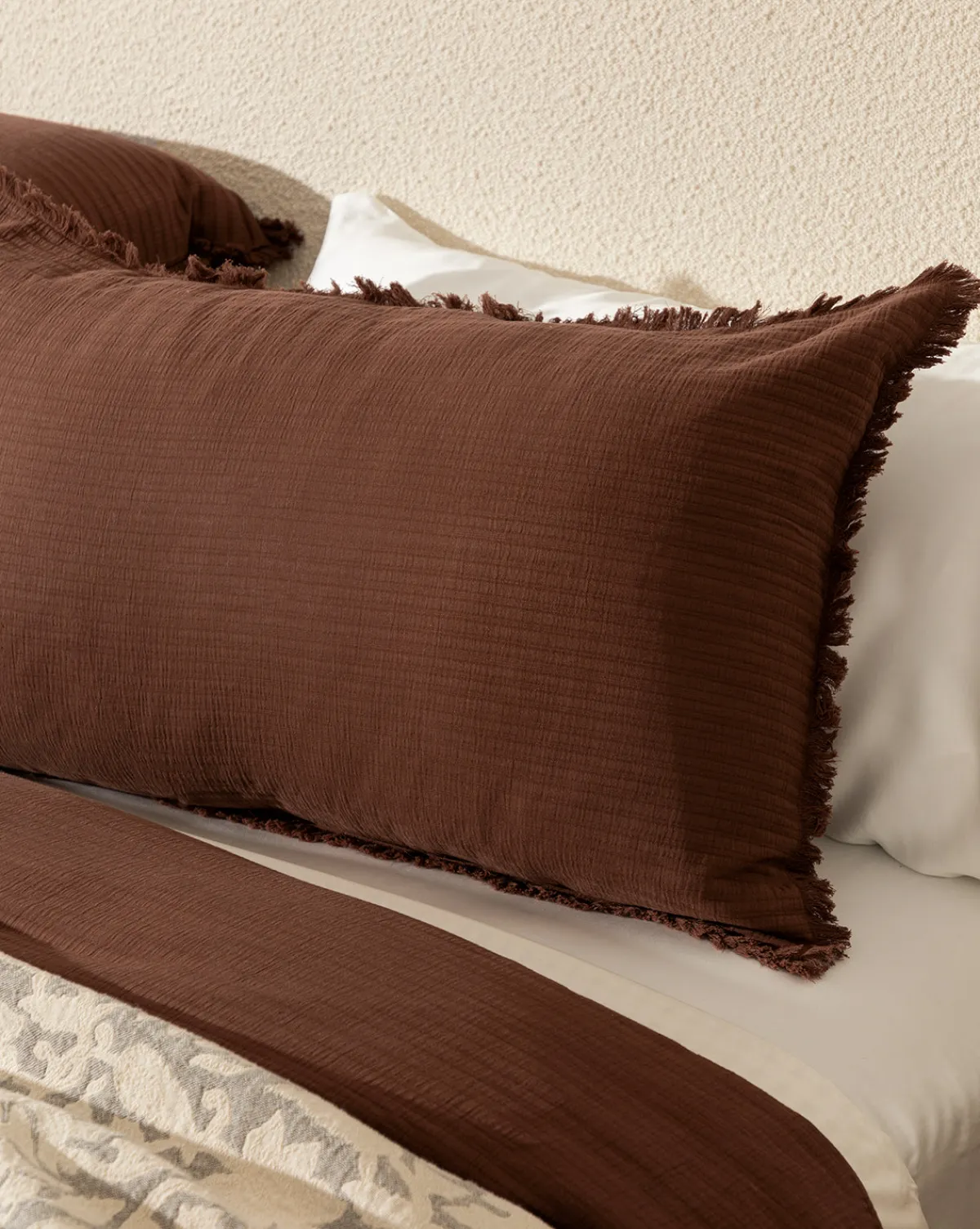 Hendricks Chocolate Cotton Shams (Set of 2)|AAN Clothing New