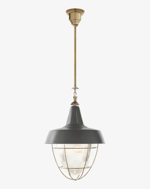 Henry Industrial Hanging Light|Visual Comfort & Co. Signature New