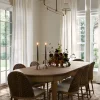 Hughes Oak Extension Dining Table|Makerspalm Sale