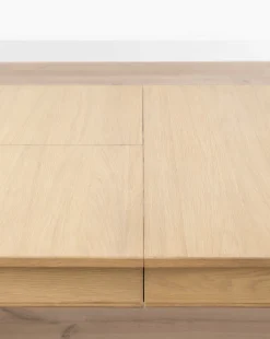 Hughes Oak Extension Dining Table|Makerspalm Sale