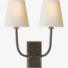 Hulton Double Sconce|Visual Comfort & Co. Signature Clearance