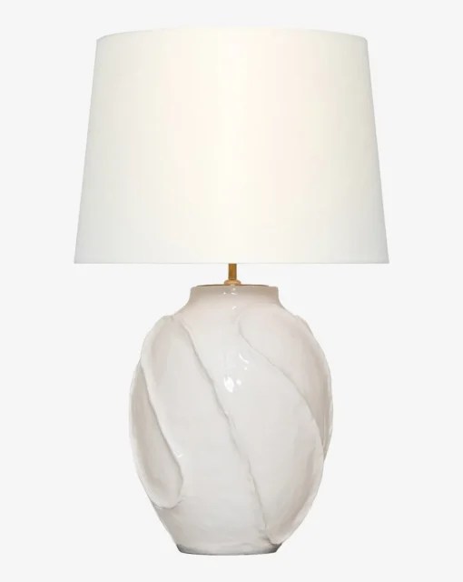 Idalia 17" Sculpted Table Lamp|Visual Comfort & Co. Signature Discount