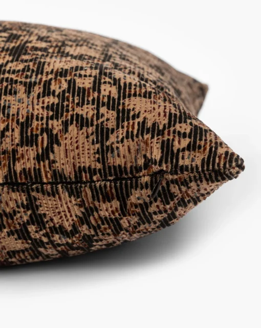 Isolde Velvet Block Print Pillow Cover|Makerspalm New