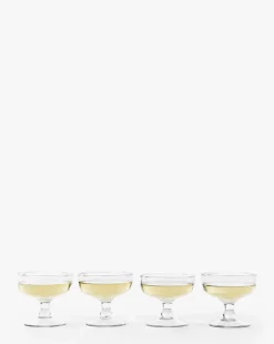 Keely Coupe (Set of 4)|Transparent Overseas New